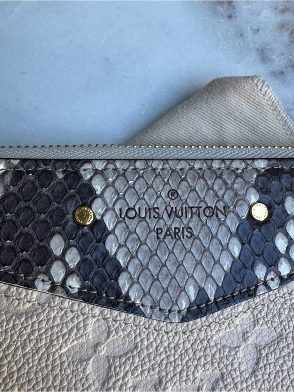 Louis Vuitton Python Empreinte Zippy Wallet - Picture 5 of 15